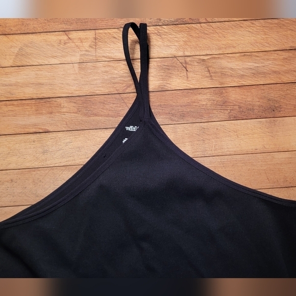 Wild Fable One Strap Ribbed Black Bodysuit Size XXL - Picture 6 of 9